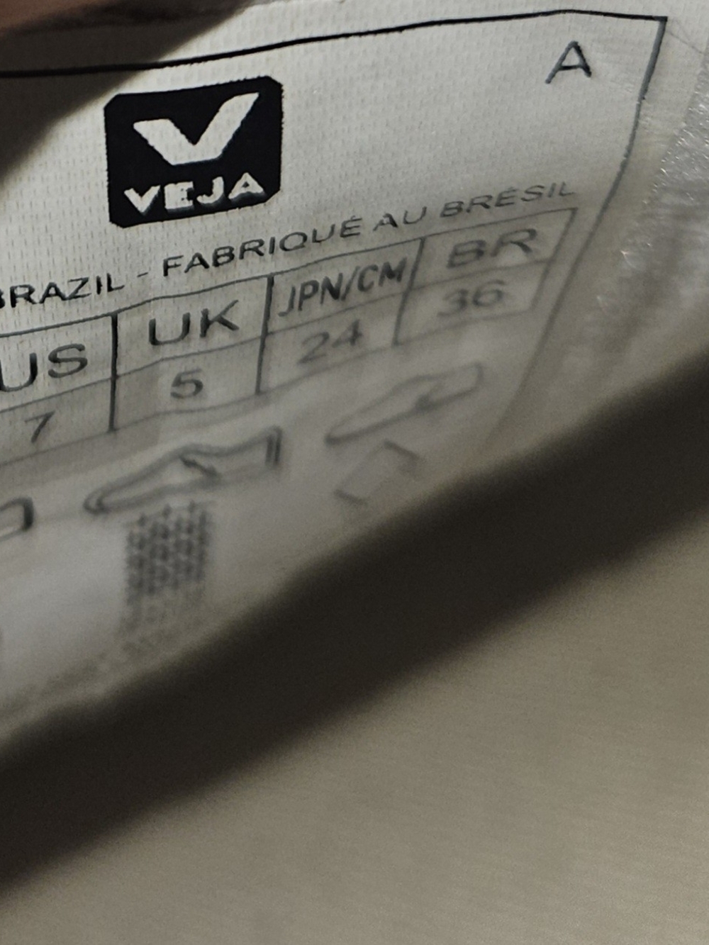 Women's Veja Esplar Extra White Leather Sneakers - Picture 5 of 5